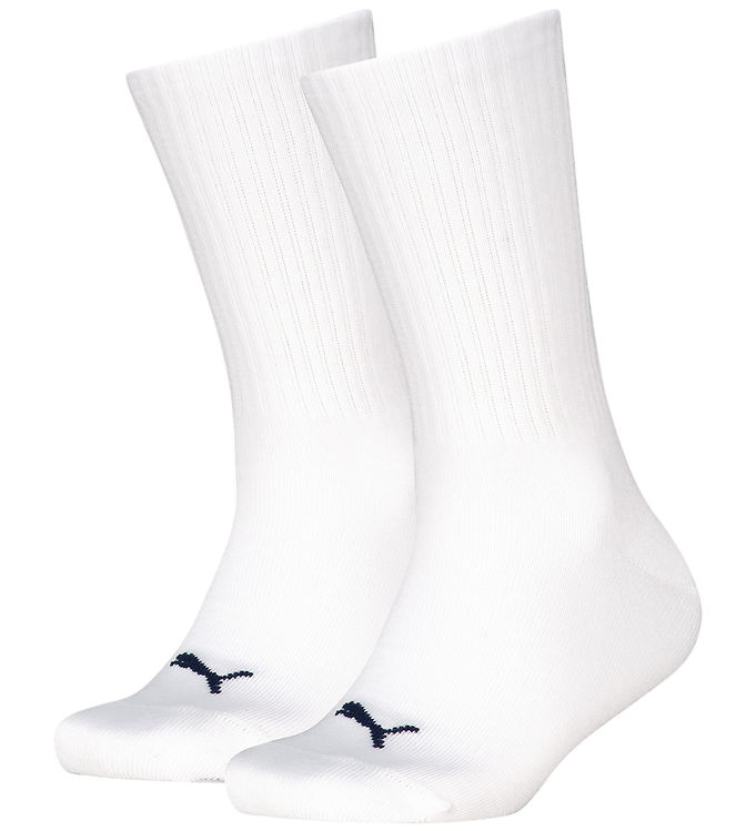 Puma Strømper - 2-pak - White/Racing Blue/Green