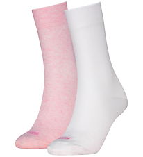 Puma Strømper - 2-pak - Hvid/Pink