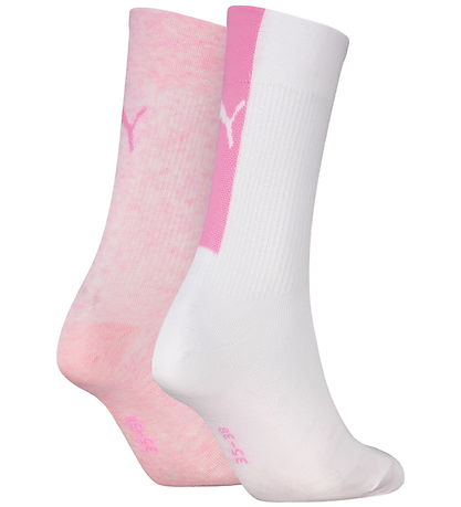 Puma Strømper - 2-pak - Hvid/Pink