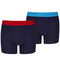 Puma Boxershorts - 2-pak - Navy/Red/Speed Blue