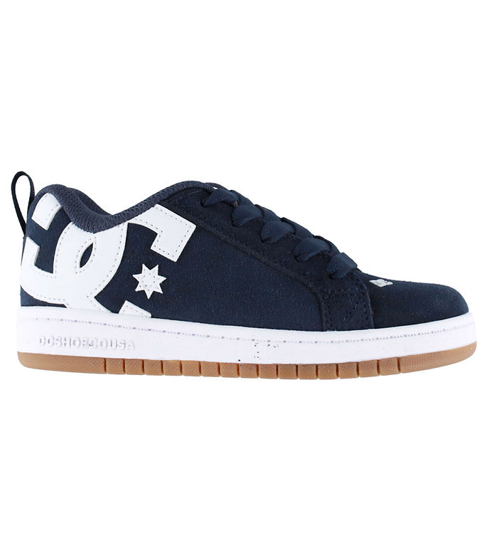 DC Sko - Court Graffik - Navy/White/Gum