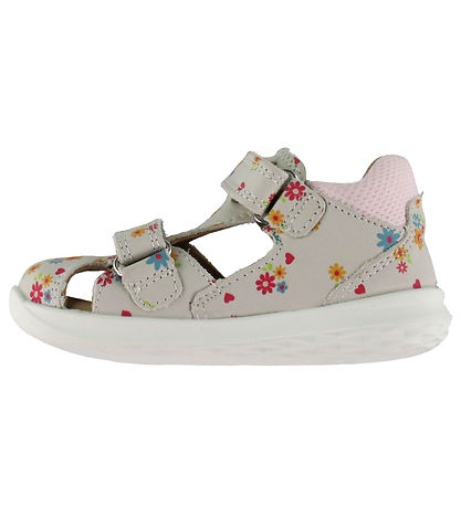 Superfit Sandaler - Bumblebee - Hvid m. Blomster