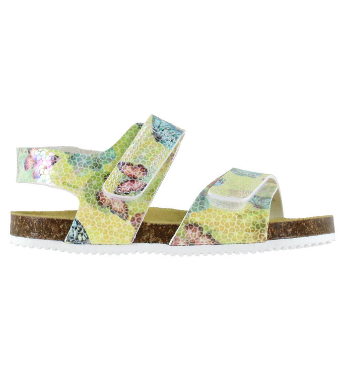 Superfit Sandaler – Bios Flex – Gul m. Sommerfugle