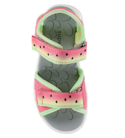 Superfit Sandaler - Pebbles - Rosa/Grøn