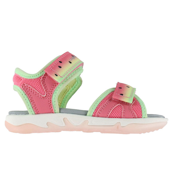 Superfit Sandaler – Pebbles – Rosa/Grøn