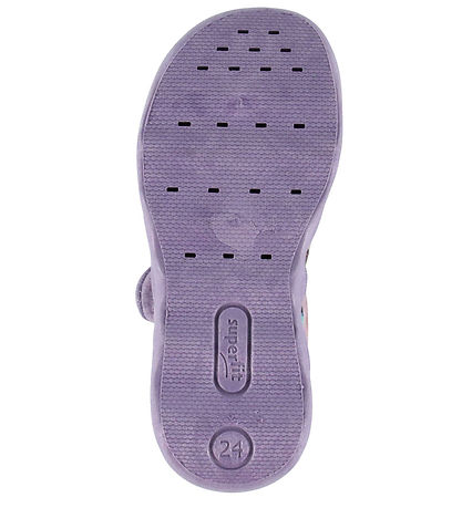 Superfit Hjemmesko - Bubble - Lilla m. Sommerfugle