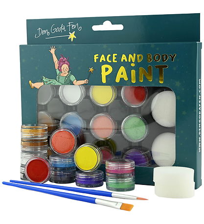 Den Goda Fen Ansigtsmaling - 12 Farver