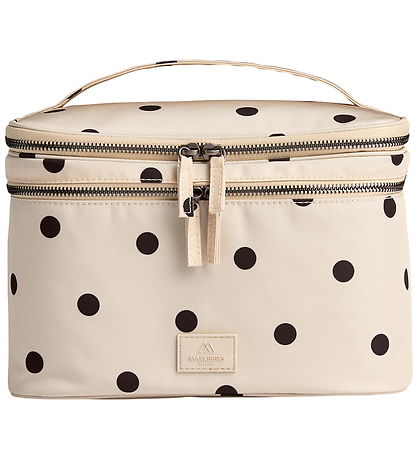 Markberg Toilettaske - TreasureMBG - Creme Polka Dot