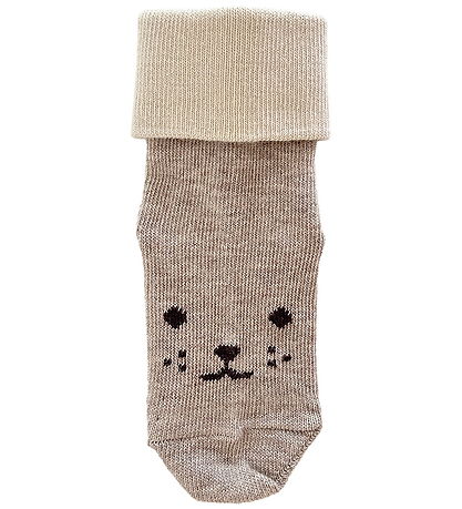 MP Strømper - Anton - Light Brown Melange