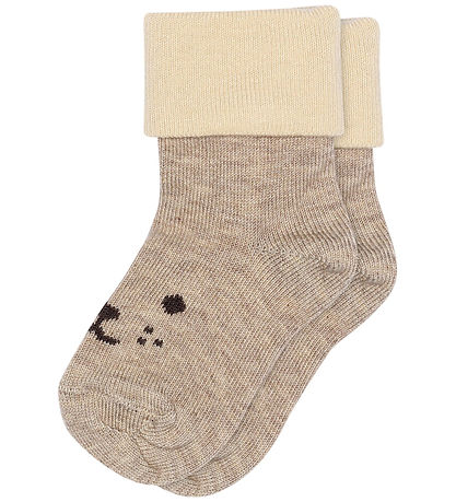 MP Strømper - Anton - Light Brown Melange