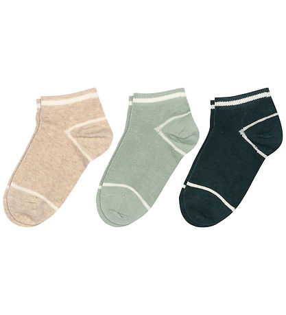 MP Strømper - 3-pak - Bo - Sneaker - Green Multi