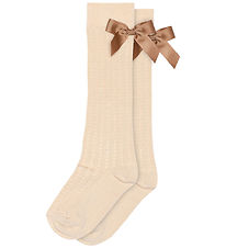 MP Knæstrømper - Liva - Ecru