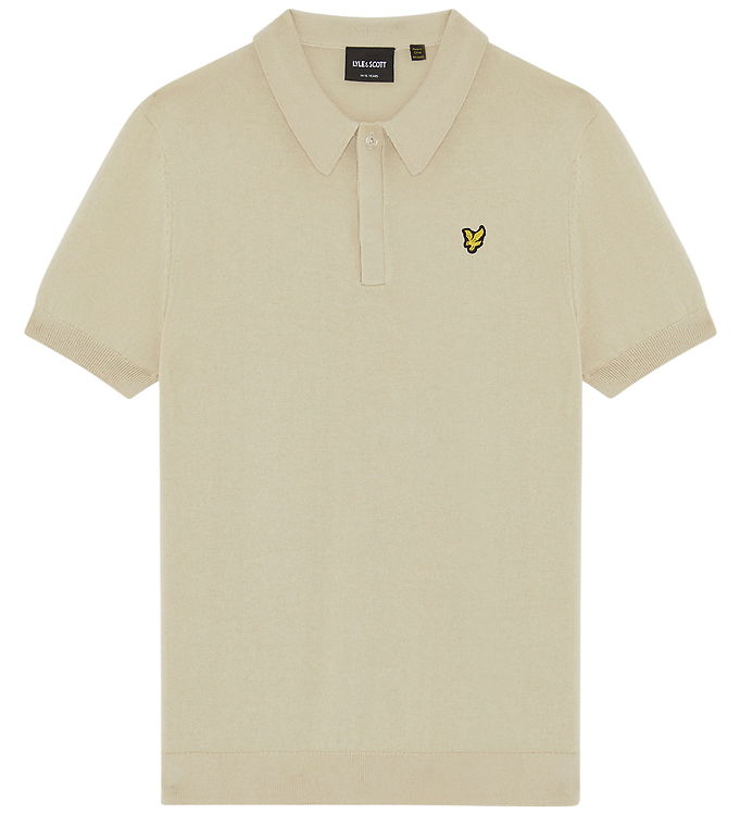 Lyle & Scott Polo - Strik - Wheat