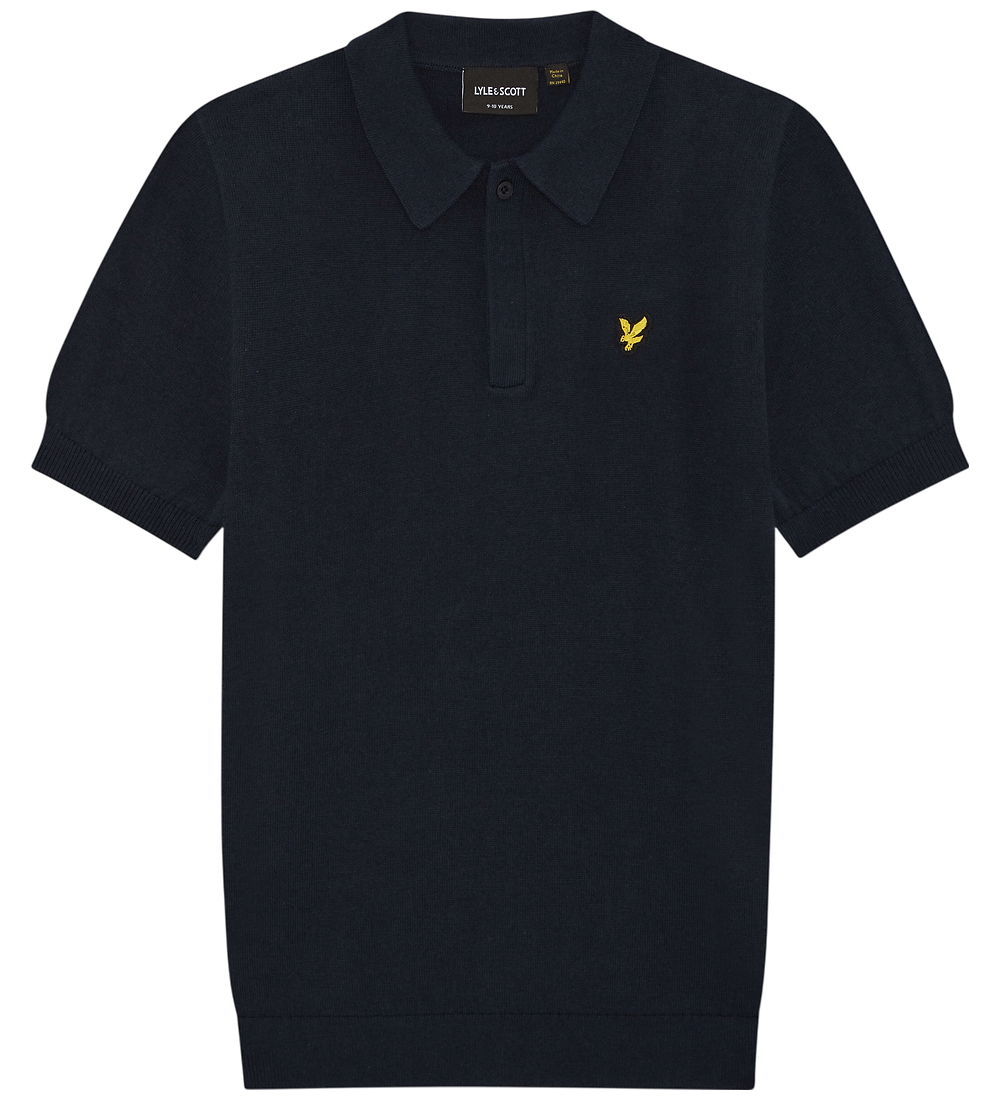 Lyle & Scott Polo - Strick - Dark Navy - Lyle & Scott - 15-16 Jahre (170-176) - Polos