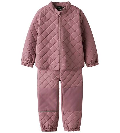 Name It Overgangsjakke - Quiltet - NmnChilly - Wistful Mauve