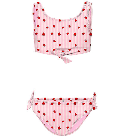 Kids Only Bikini - KogBeach - Romance Rose/Strawberry Stripe