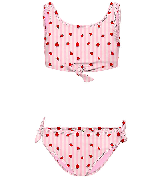 Kids Only Bikini - KogBeach - Romance Rose/Strawberry Stripe