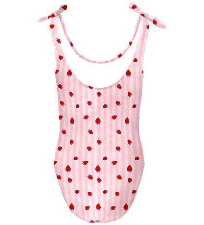 Kids Only Badedragt - KogBeach - Romance Rose/Strawberry Stripe