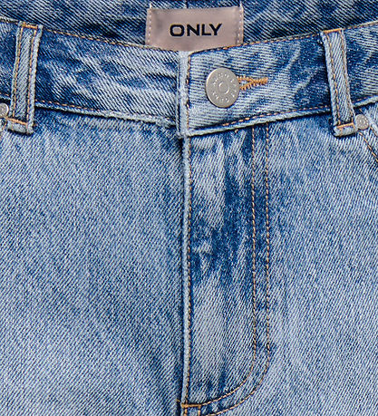 Kids Only Shorts - Wide - Noos - KogSonny - Light Blue Denim