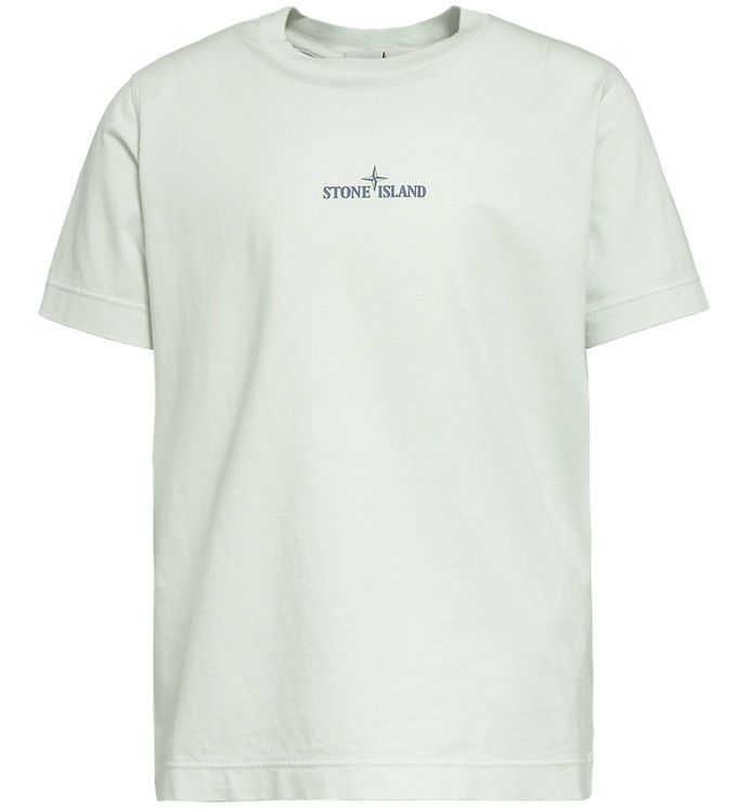 Stone Island T-shirt - Sky Blue m. print
