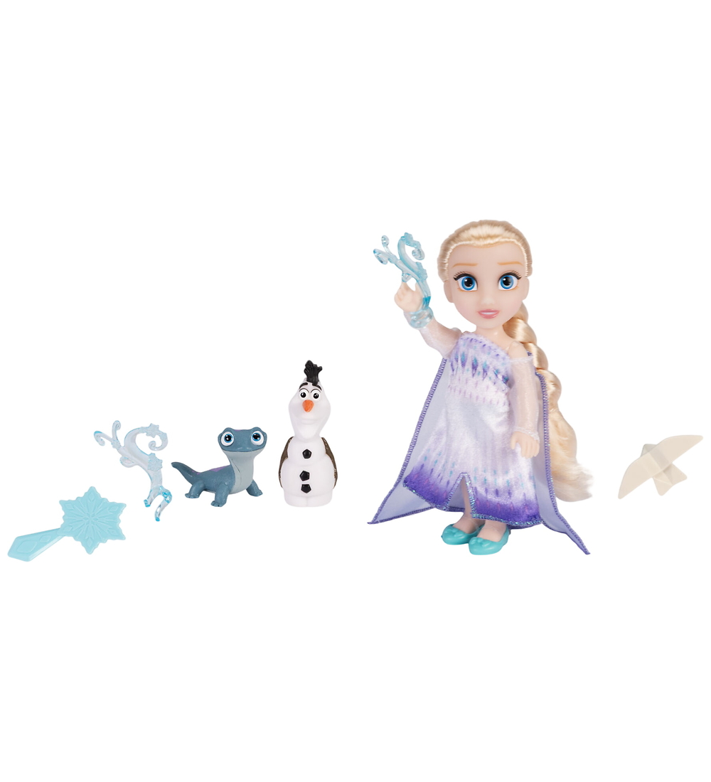 Disney Frozen Dukke - 15 cm - Ice And Snow Elsa - Disney Frozen - OneSize - Dukke