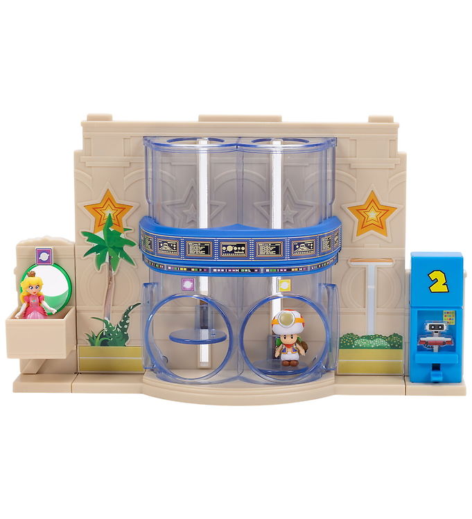 Super Mario Legesæt - 26 cm - Super Mario Galaxy Movie - Getaway