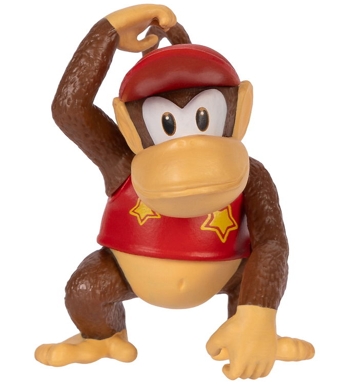 Super Mario Legetøjsfigur - 5 cm - Diddy Kong