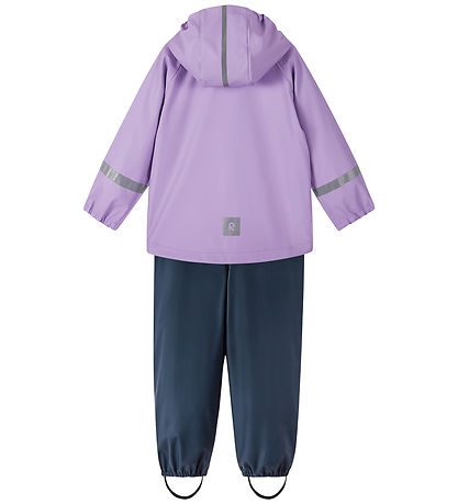 Reima Regntøj m. Seler - Tihku - PU - Blooming Lilac