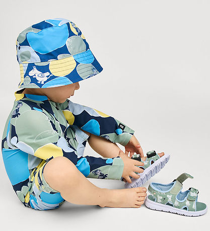 Reima Sandaler - Moomin Bungee - Stone Green