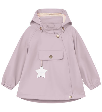 Mini A Ture Regntøj m. Seler - PU - MatWainis - Cloud Purple