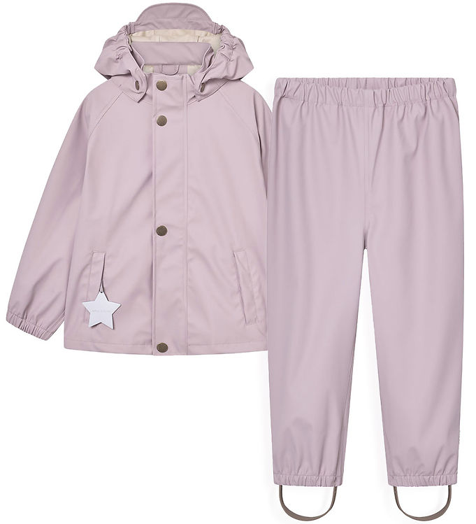 Mini A Ture Regntøj - PU - MatReinar - Cloud Purple