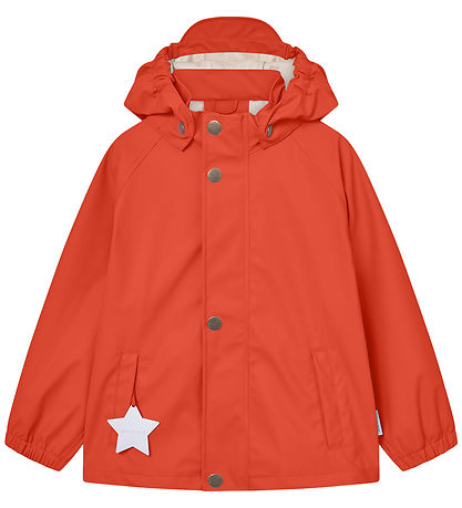 Mini A Ture Regntøj - PU - MatReinar - Paprika Red