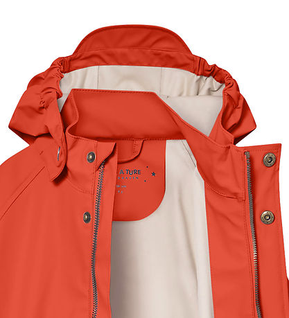 Mini A Ture Regntøj - PU - MatReinar - Paprika Red