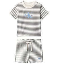 Calvin Klein Shortssæt - T-shirt/Shorts - Monument
