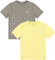Calvin Klein T-shirt - 2-Pack - Monogram - French Vanilla