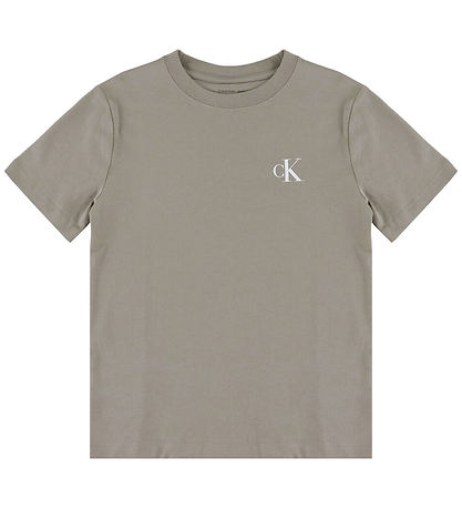 Calvin Klein T-shirt - 2-pak - Monogram - French Vanilla