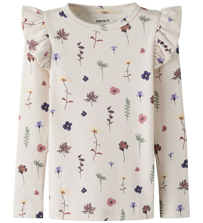 Name It Filulu - Langærmet Bluse - Lilac Ash - 98