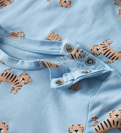 Name it Heldragt m. Solhat - NbmVroels - Airy Blue/Tiger