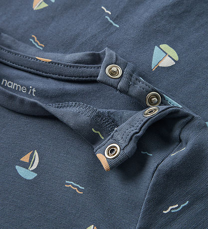 Name it Heldragt m. Solhat - NbmVroels - Vintage Indigo/Boat