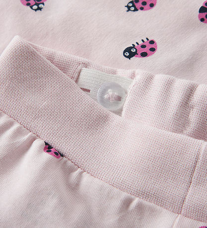 Name It Bukser - NbfVandora - Cradle Pink/Ladybug