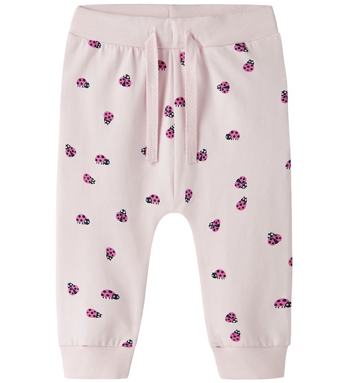 Name It Bukser - NbfVandora - Cradle Pink/Ladybug