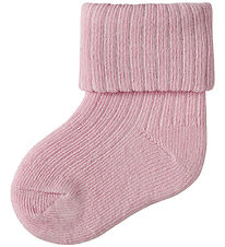 Name It Strømper - Rib - NbfNobba - Fragrant Lilac