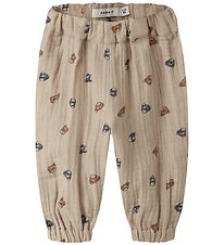 Name It Bukser - NbmDutty - Chateau Gray