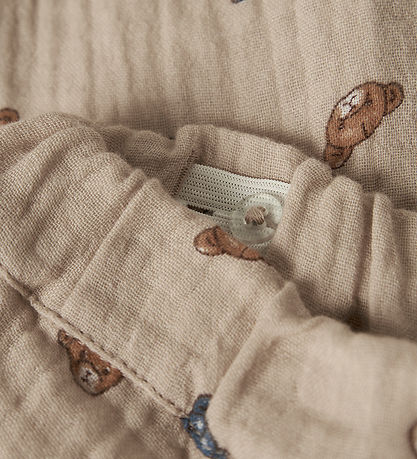 Name It Bukser - NbmDutty - Chateau Gray