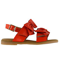 Angulus Sandaler - Coral m. Sløjfer