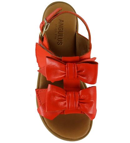 Angulus Sandaler - Coral m. Sløjfer