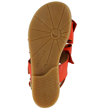 Angulus Sandaler - Coral m. Sløjfer
