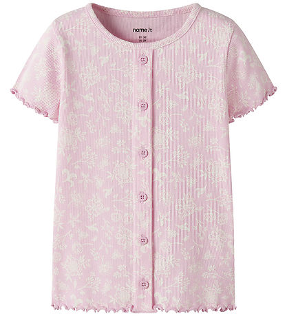 Name It T-shirt - Rib - NmfVemia - Pirouette/Spring Florals