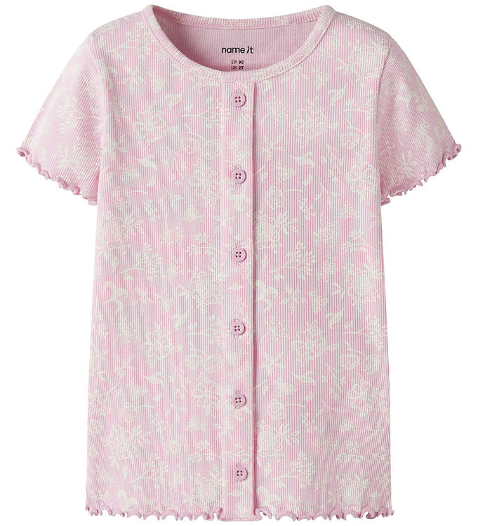 Name It T-shirt - Rib - NmfVemia - Pirouette/Spring Florals