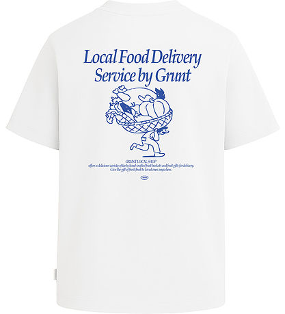 Grunt T-shirt - GrJohn - White